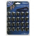 Wheel bolt caps (covers) 17mm (Black)